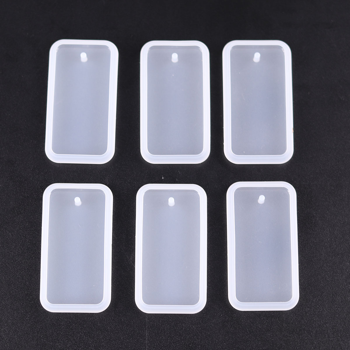 1PC DIY Keychain Pendant Silic - Silicone Epoxy Resin Molds Set recension och pris