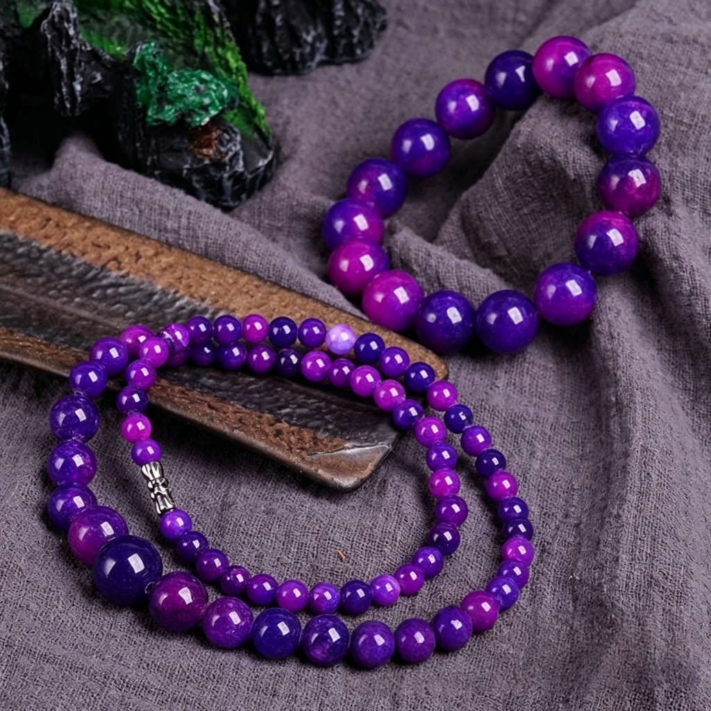 Natural Real Jade Beaded Brace - Beading recension och pris