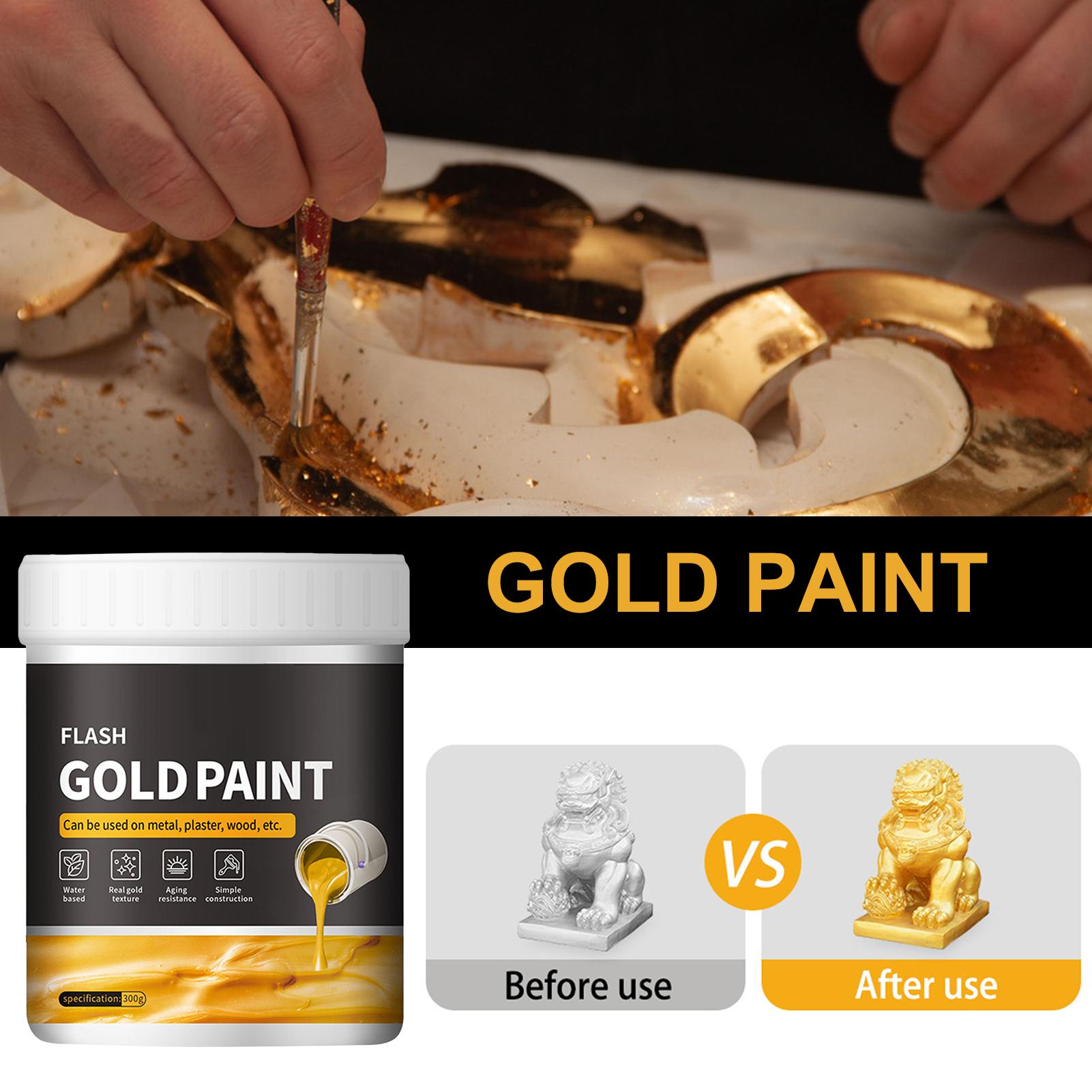 Liquid Gilding Gold Paint 300g - Painting Supplies recension och pris