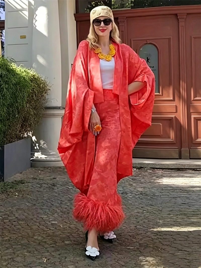 2026 Spring Women's Red Floral - Embroidery recension och pris