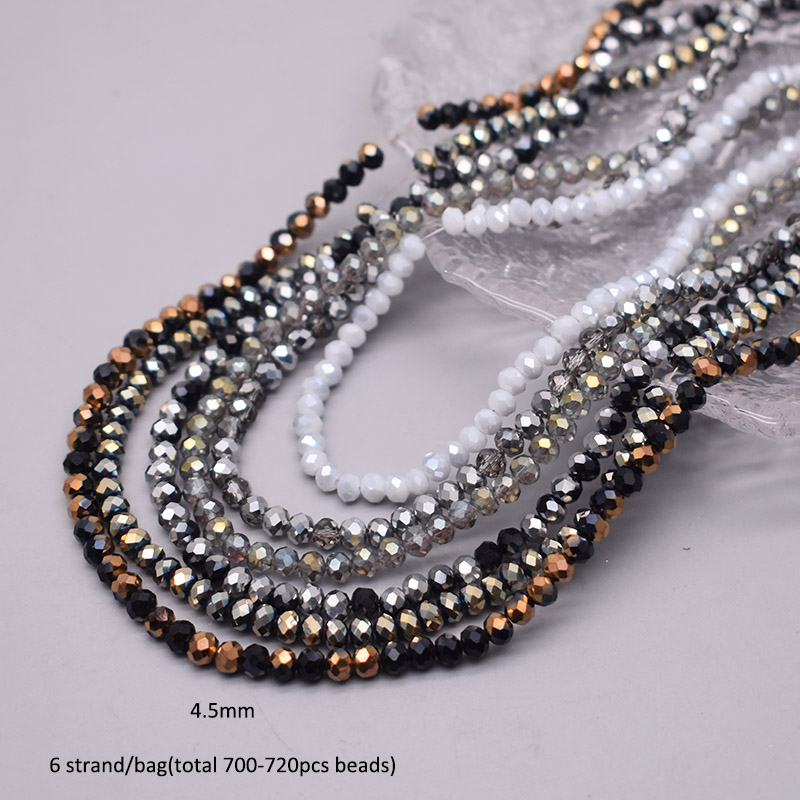 Color Scheme 6 strand/bag 4mm  - Glass Seed Beads 2Mm Jewelry Making recension och pris