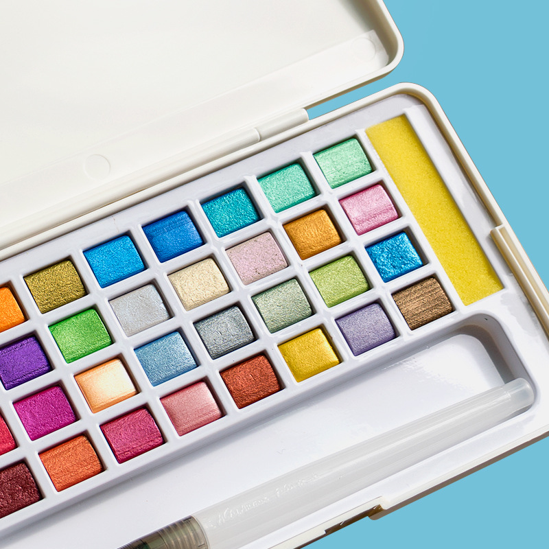 Solid Watercolor Paint Set Gli - Watercolor Paint Set Solid Pigment recension och pris