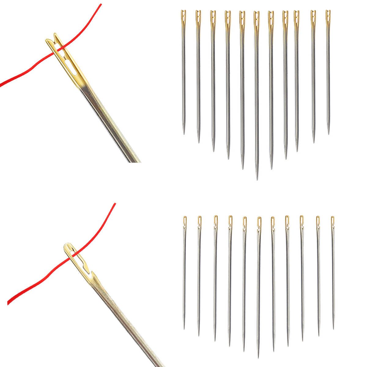 Blind Multi-size Stainless Ste - Cotton Embroidery Thread Skeins recension och pris