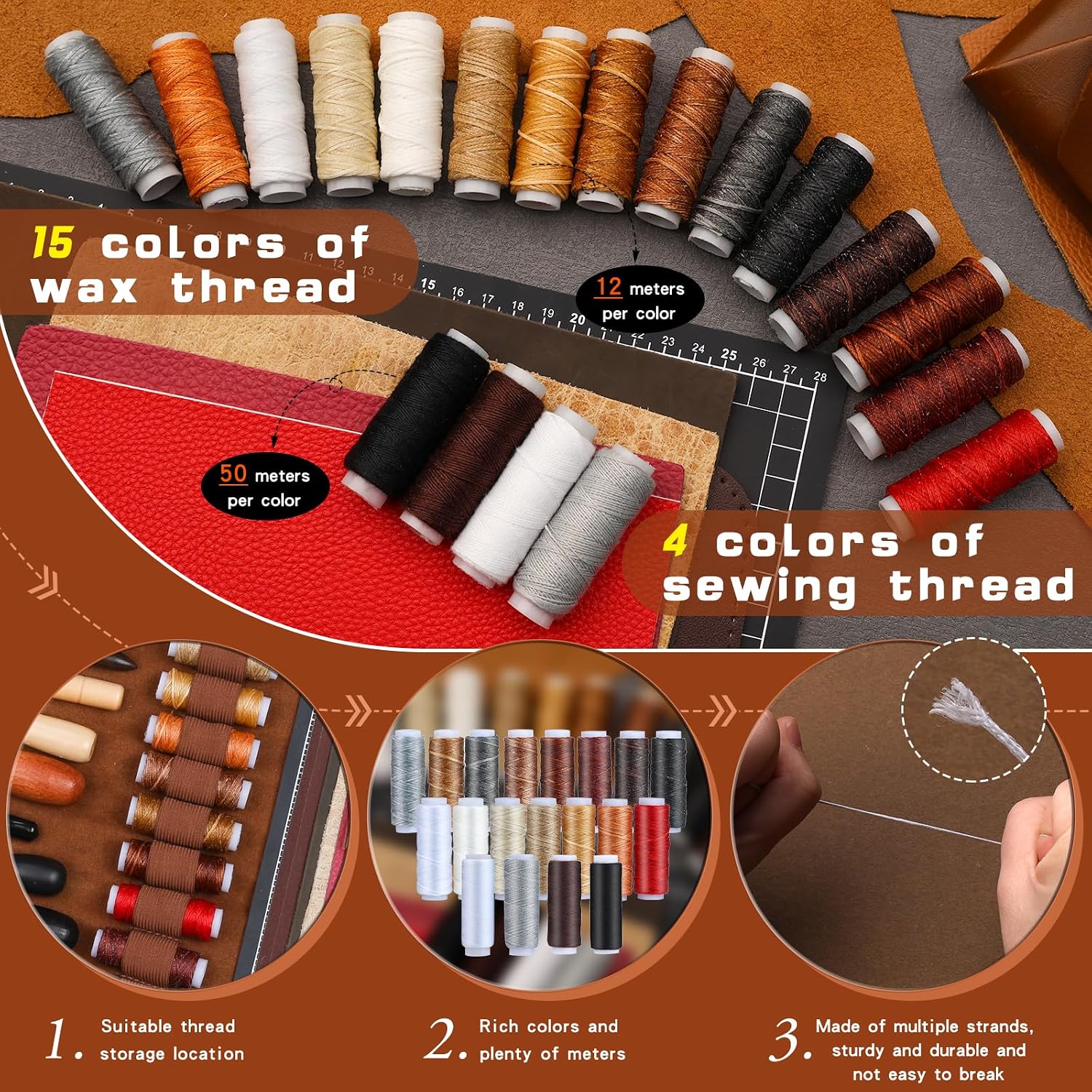 Leather Tooling Kit Leather Cr - Sewing recension och pris