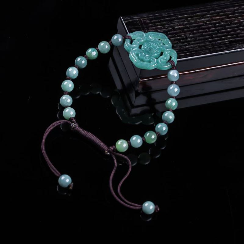 Natural Jadeite A-grade Bracel - Beading recension och pris