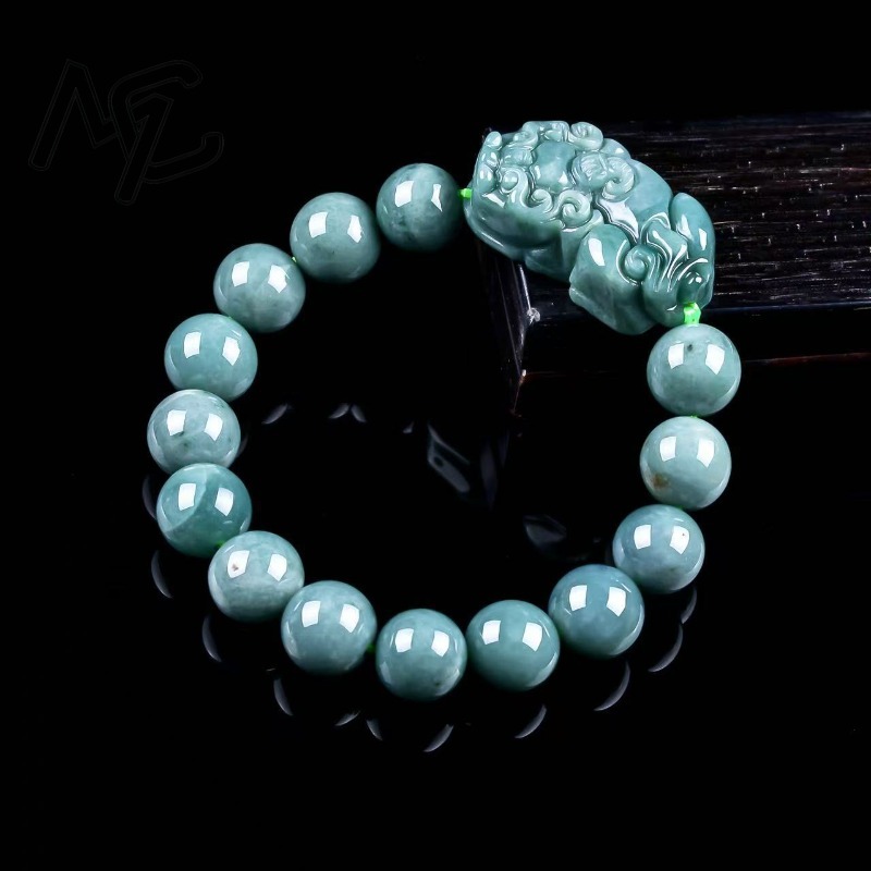 Natural Real Emerald Blue Wate - Beading recension och pris