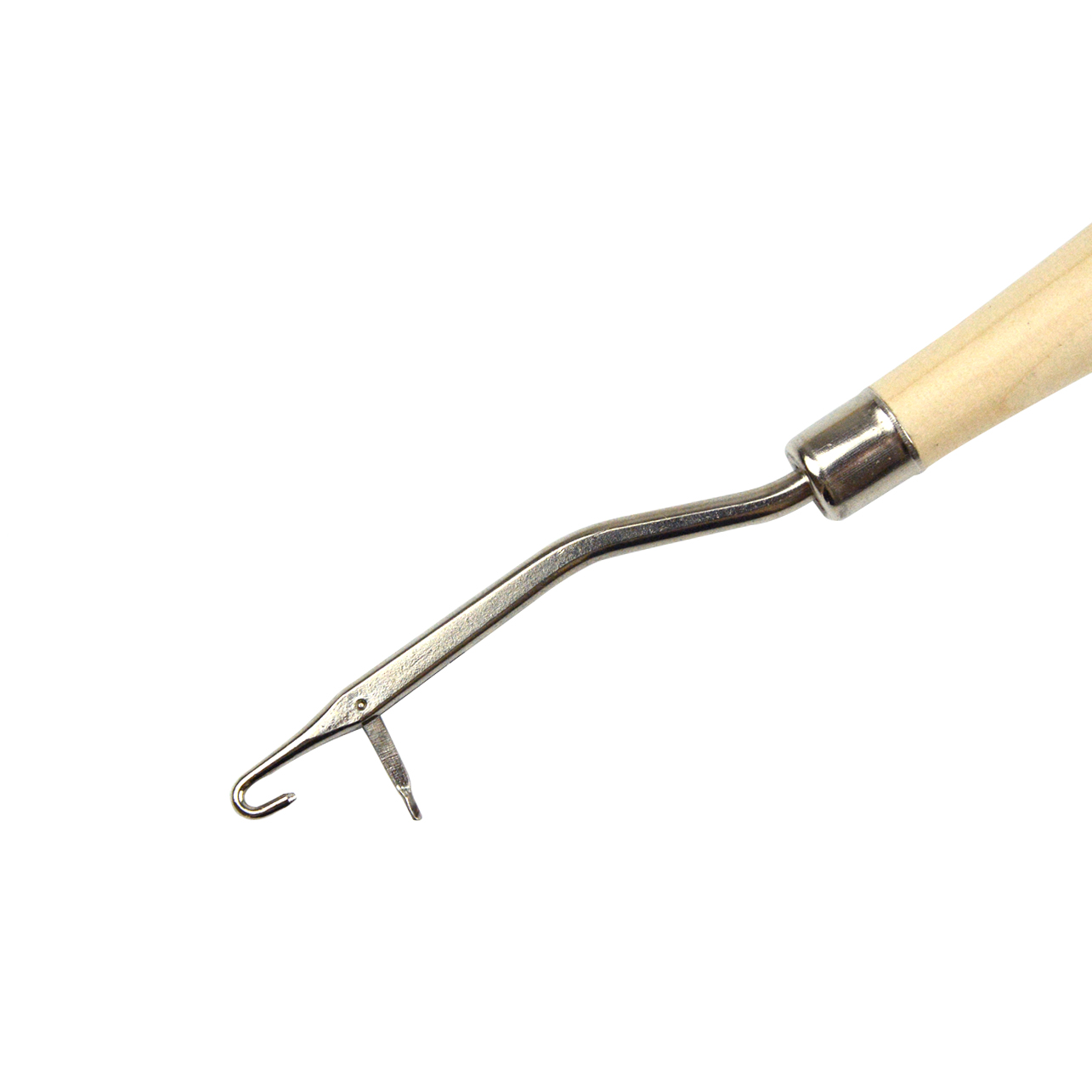 2Pcs Latch Crochet Hook Needle - Wooden Crochet Hooks Ergonomic Handle recension och pris