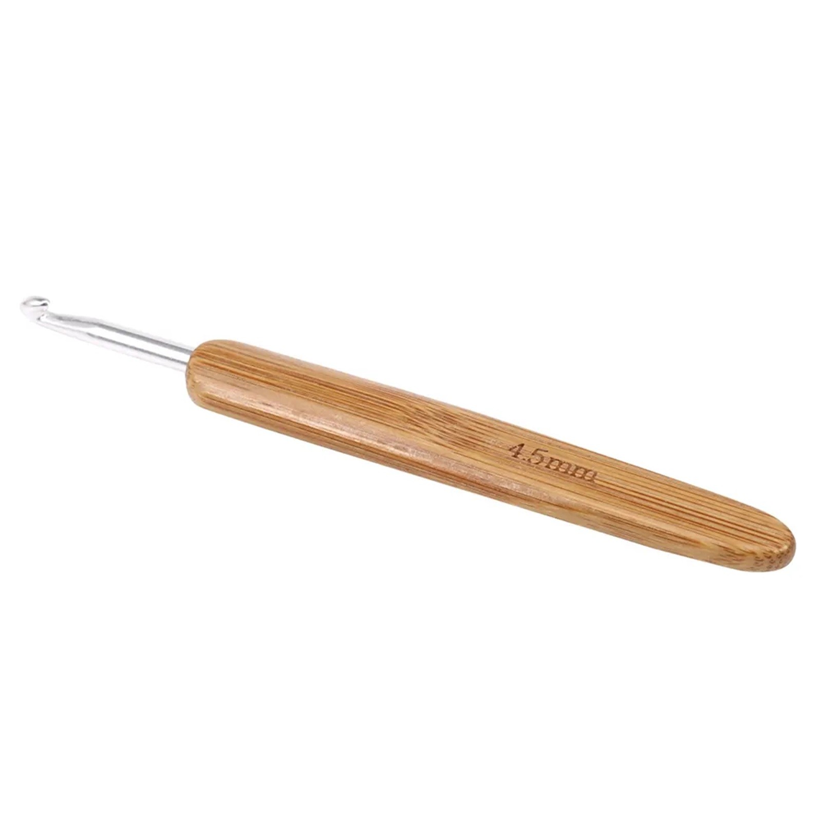 Artisanal Bamboo-Wood Crochet  - Wooden Crochet Hooks Ergonomic Handle recension och pris