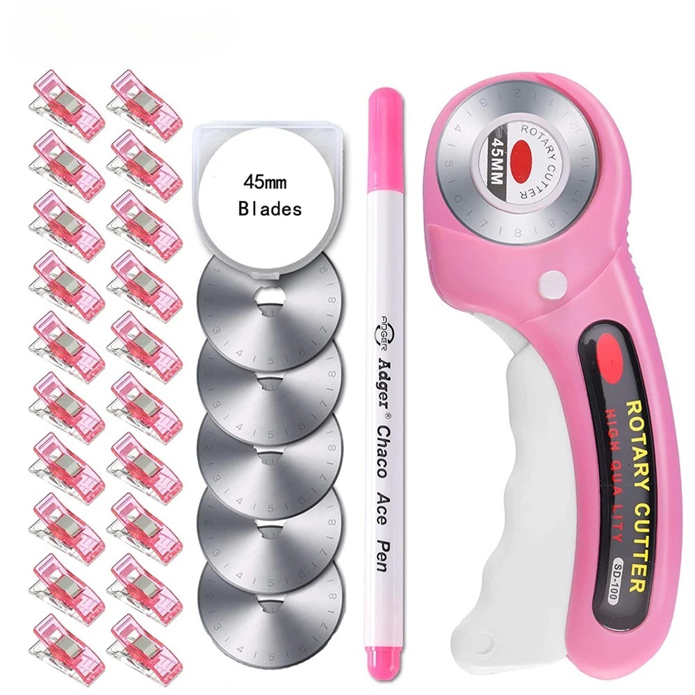 45mm Rotary Cutter Set 5 Blade - Rotary Cutter For Fabric 45Mm recension och pris