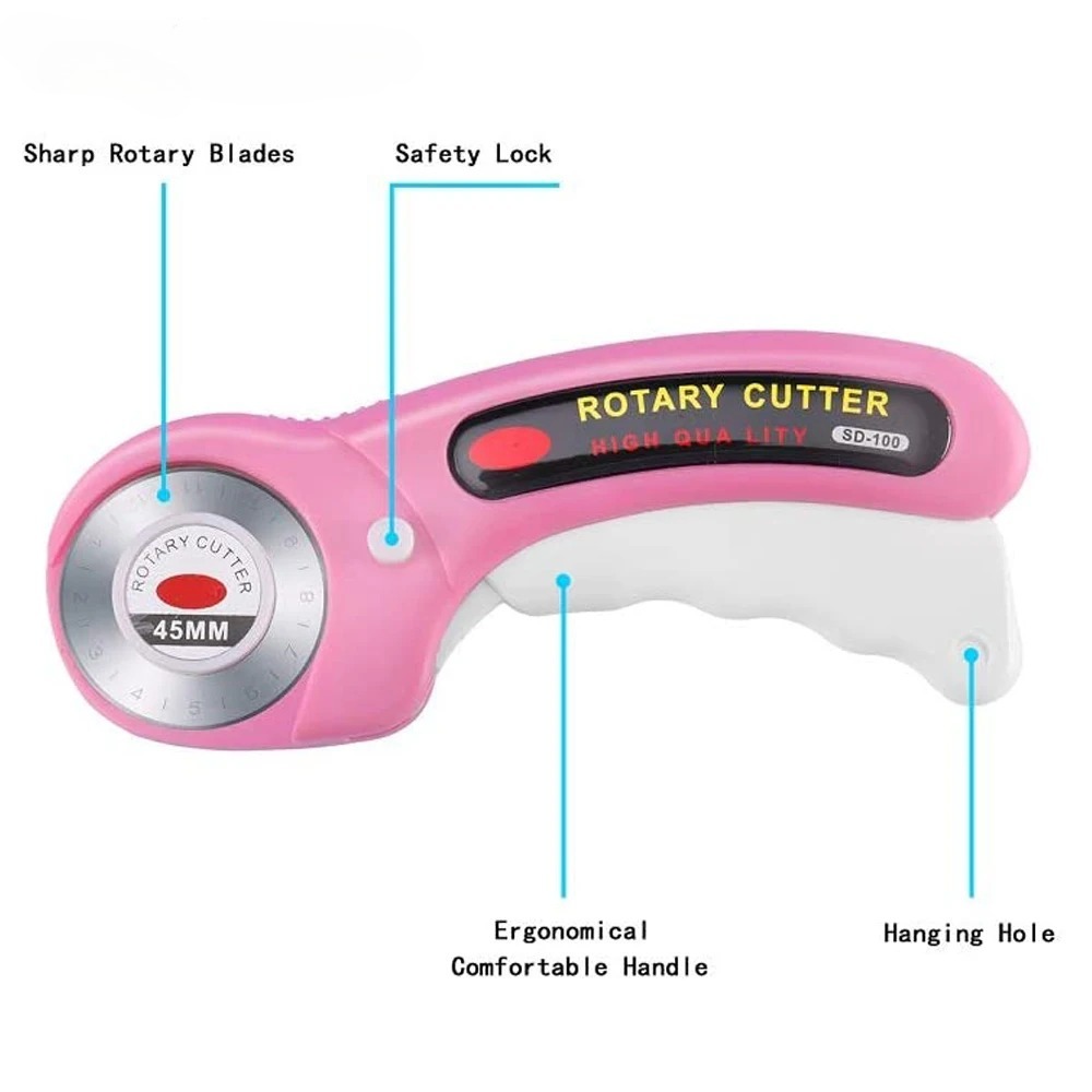 45mm Rotary Cutter Set 5 Blade - Rotary Cutter For Fabric 45Mm recension och pris