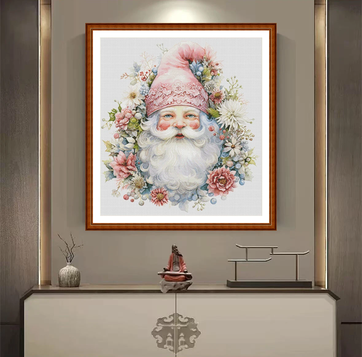 [ZZ4491- Flower Ball Dwarf] DI - Cross Stitch Stamped Kits Beginners recension och pris