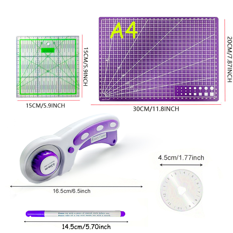 45mm Rotary Cutter with Thicke - Rotary Cutter For Fabric 45Mm recension och pris