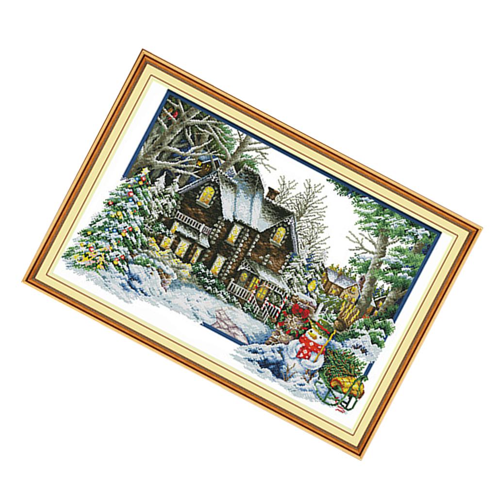 Stamped Cross Stitch Kit with  - Cross Stitch Stamped Kits Beginners recension och pris